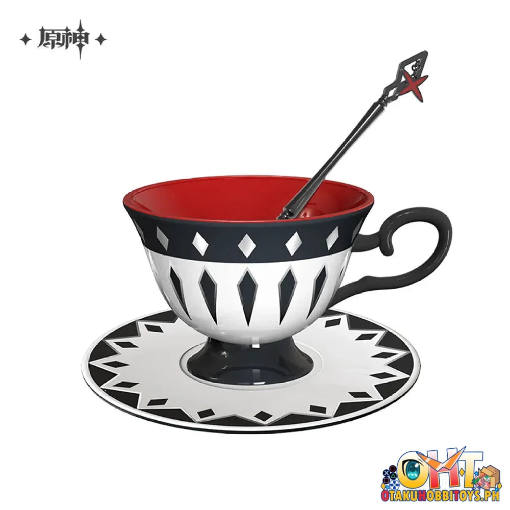 Mihoyo Genshin Impact Arlecchino Impression Afternoon Tea Cup and Saucer Set - ON HAND