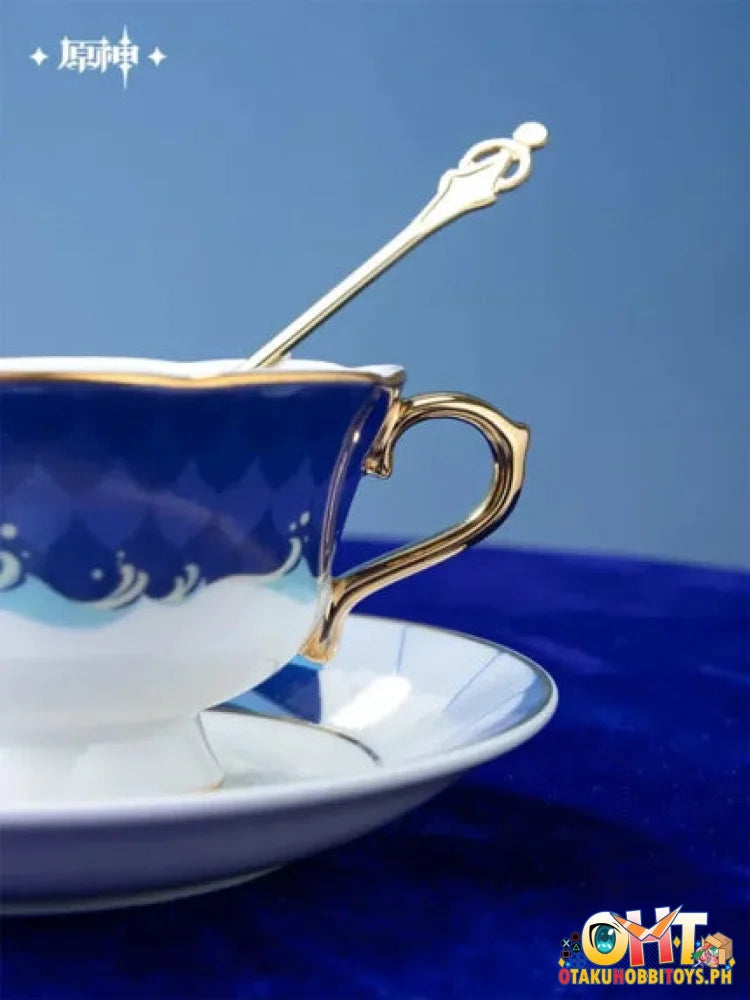 Mihoyo Genshin Impact Furina Impression Afternoon Tea Cup and Saucer Set - ON HAND