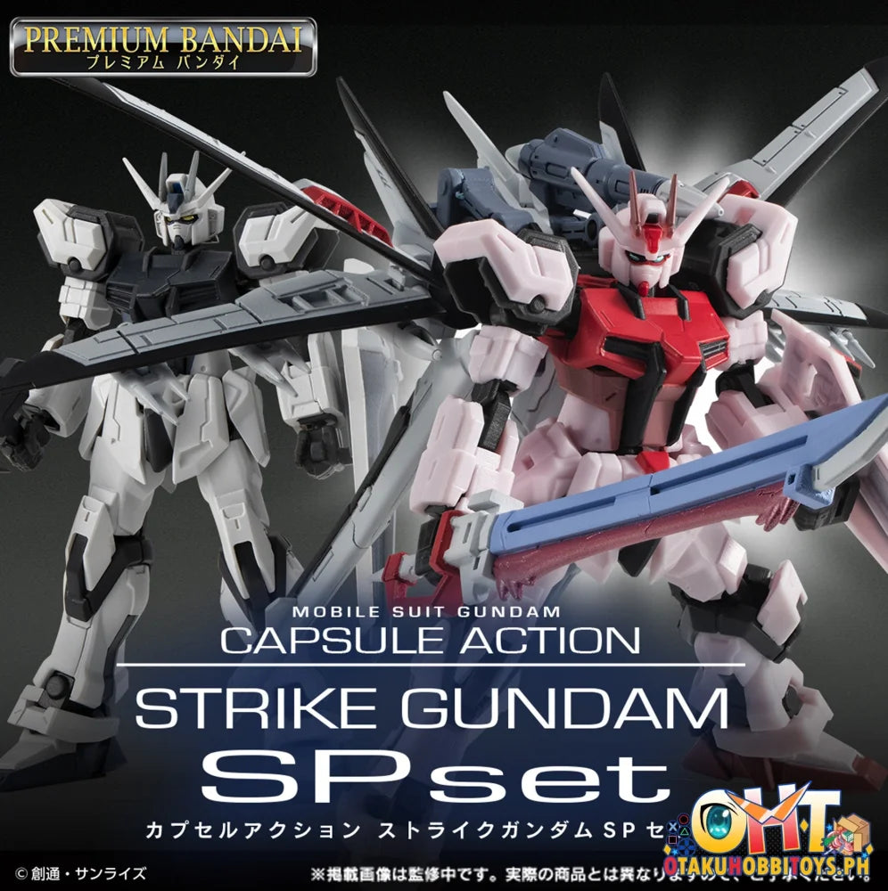 Mobile Suit Gundam Capsule Action Strike Sp Set Trading Figure