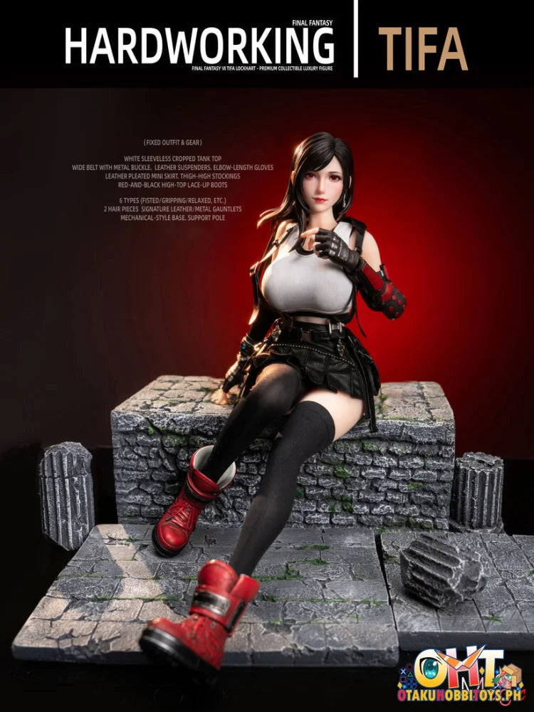 Mogu 1/4 Final Fantasy VII Hardworking Tifa Scale Figure