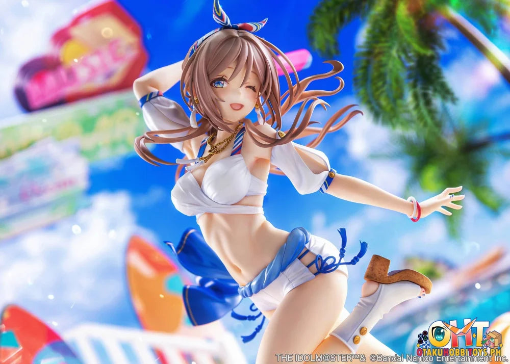 neonmax 1/7 THE IDOLM@STER Gakuen - Himesaki Rinami Kimi to Semi Blue Ver. With Bonus - Scale Figure