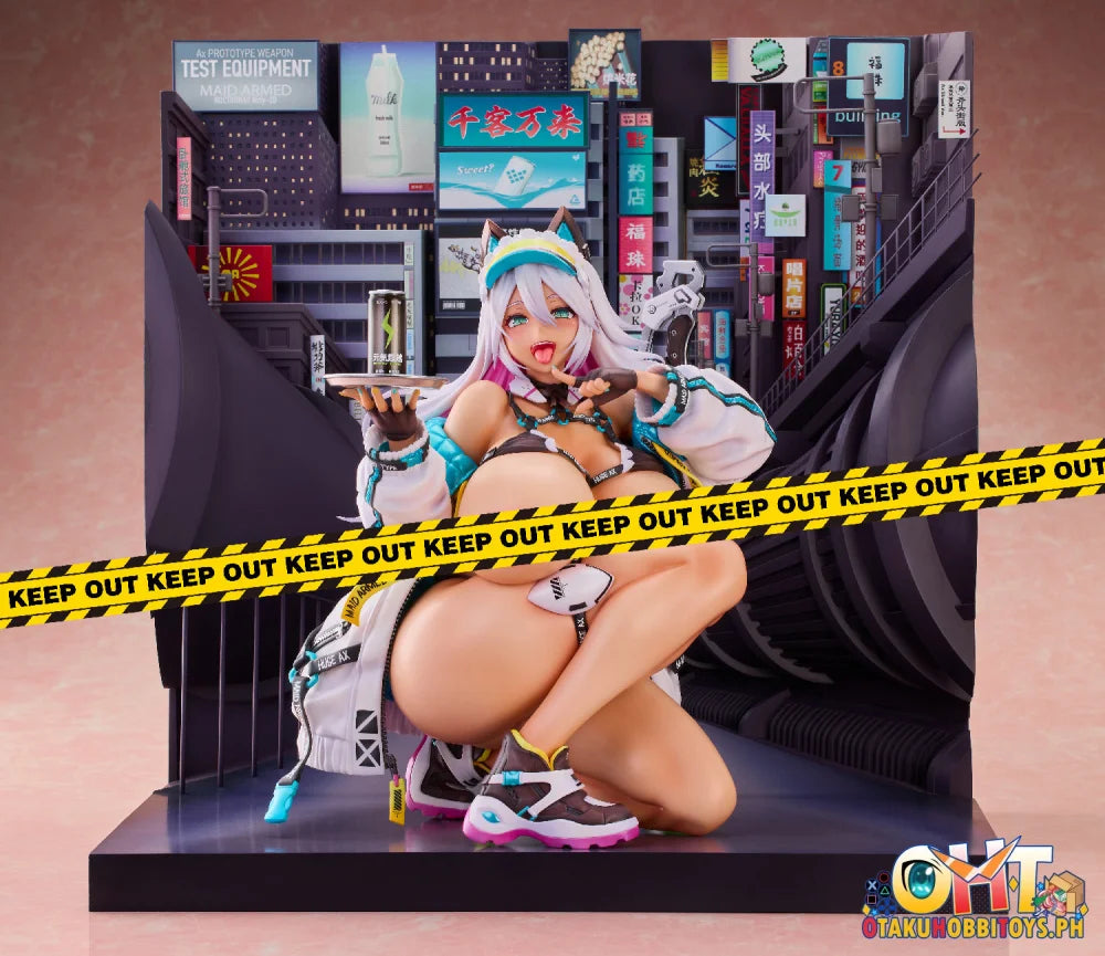Nocturnas 1/4 Meido-Busou: Ax Street ver. Pixel Philia Edition Scale Figure