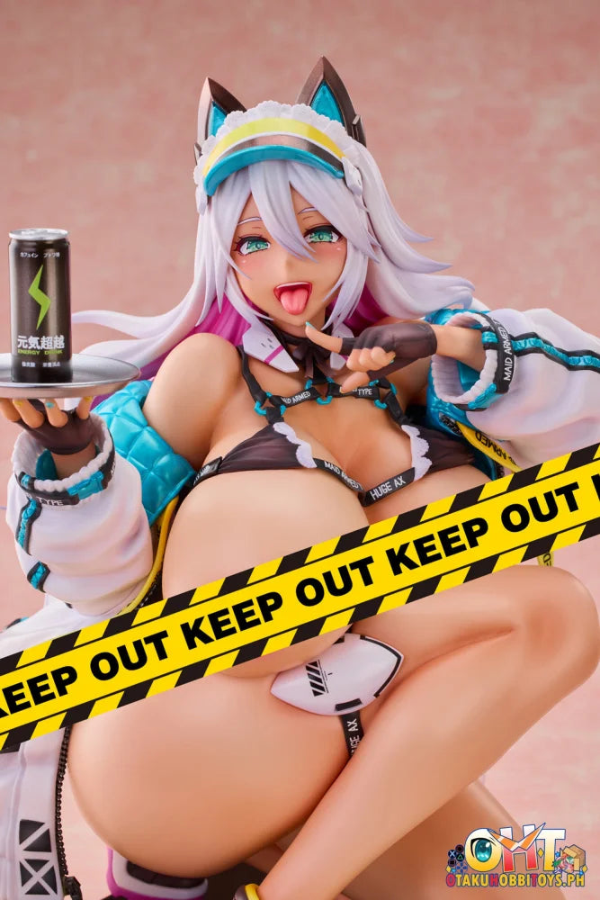 Nocturnas 1/4 Meido-Busou: Ax Street ver. Pixel Philia Edition Scale Figure