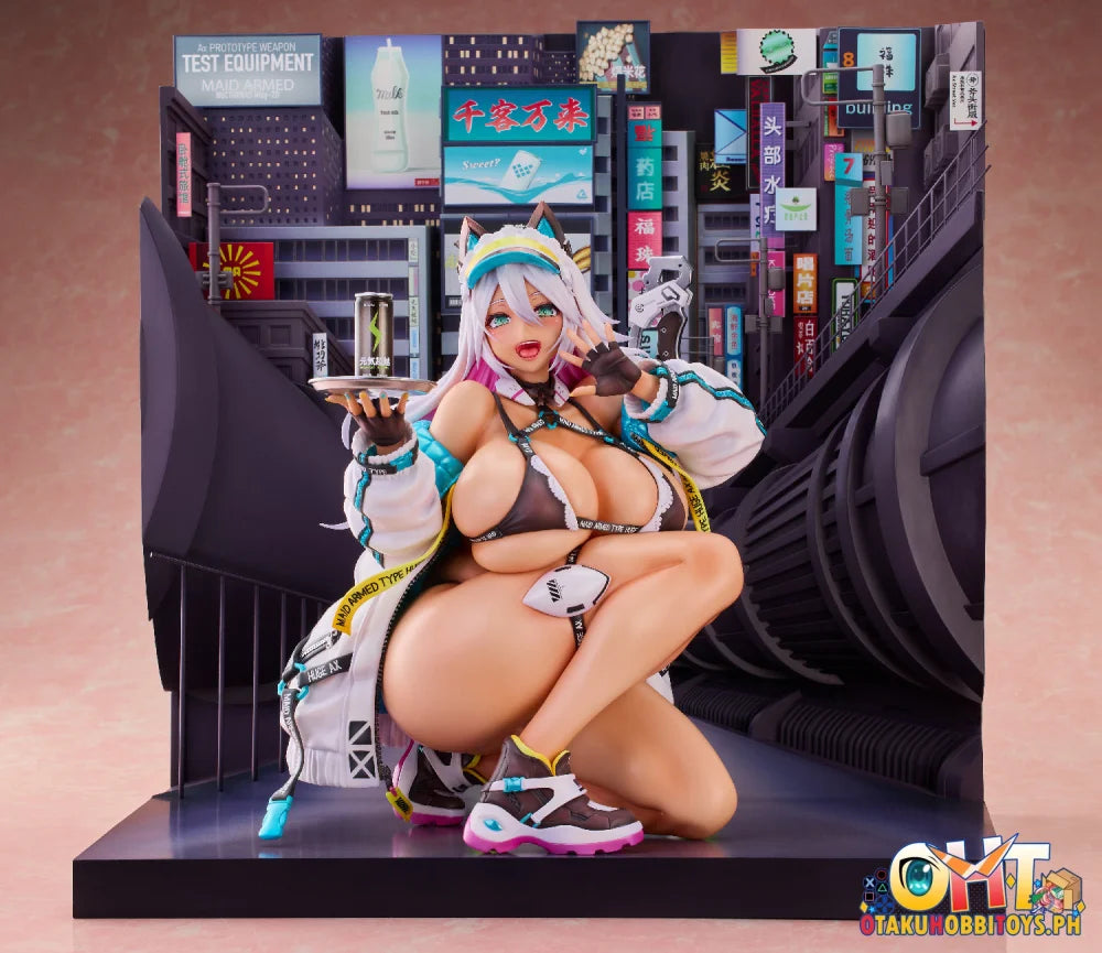 Nocturnas 1/4 Meido-Busou: Ax Street ver. Pixel Philia Edition Scale Figure