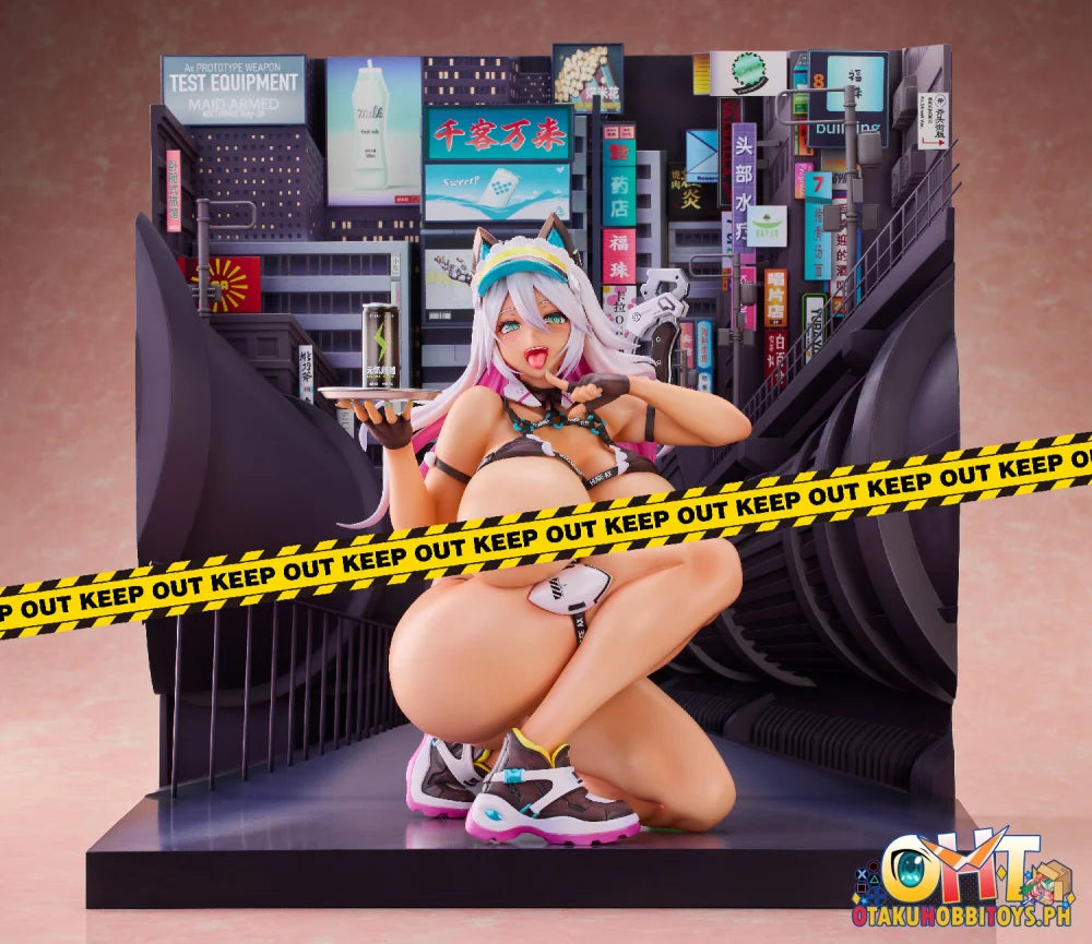 Nocturnas 1/4 Meido-Busou: Ax Street ver. Pixel Philia Edition Scale Figure
