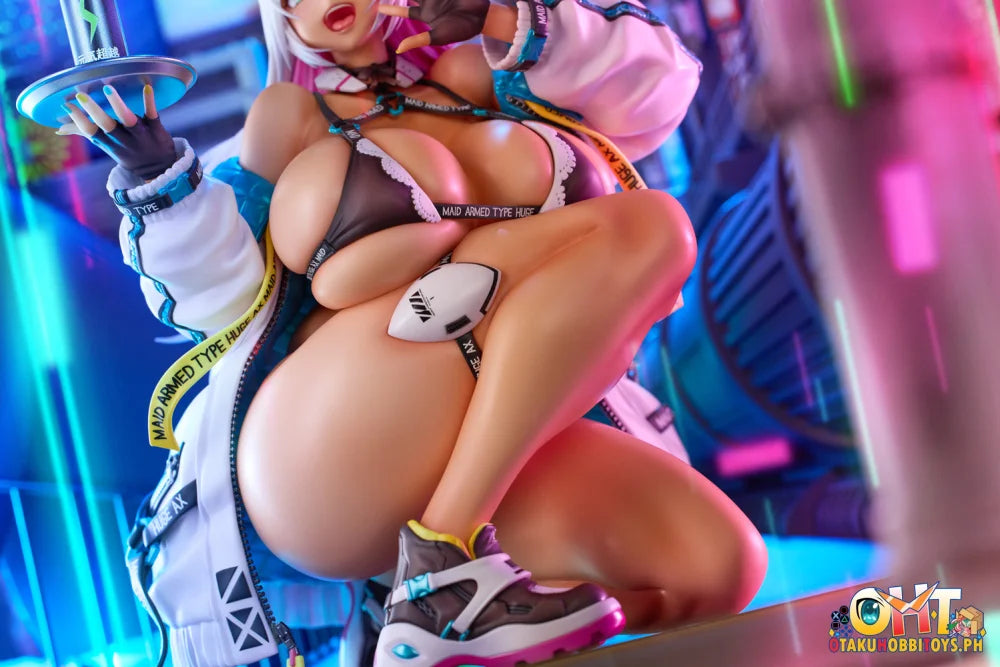 Nocturnas 1/4 Meido-Busou: Ax Street ver. Pixel Philia Edition Scale Figure