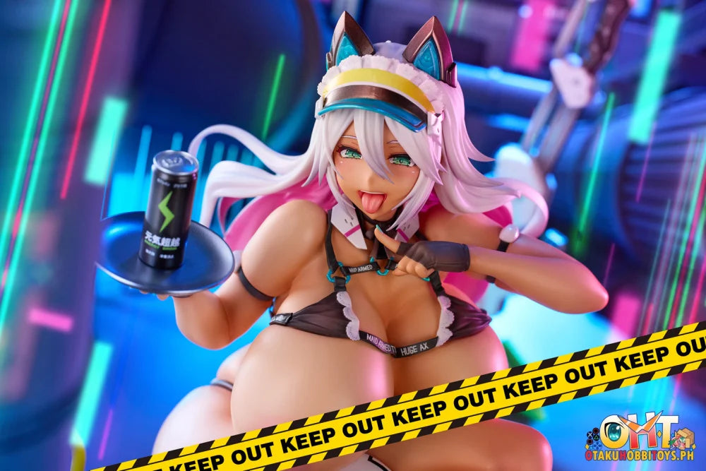 Nocturnas 1/4 Meido-Busou: Ax Street ver. Pixel Philia Edition Scale Figure