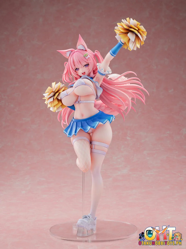 Nocturnas 1/5.5 Kemomimi Cheer girl illustration by Yatanuki Kei DX ver. Scale Figure