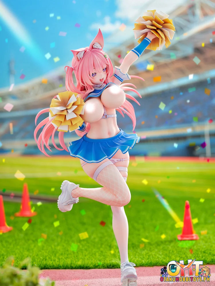 Nocturnas 1/5.5 Kemomimi Cheer girl illustration by Yatanuki Kei DX ver. Scale Figure