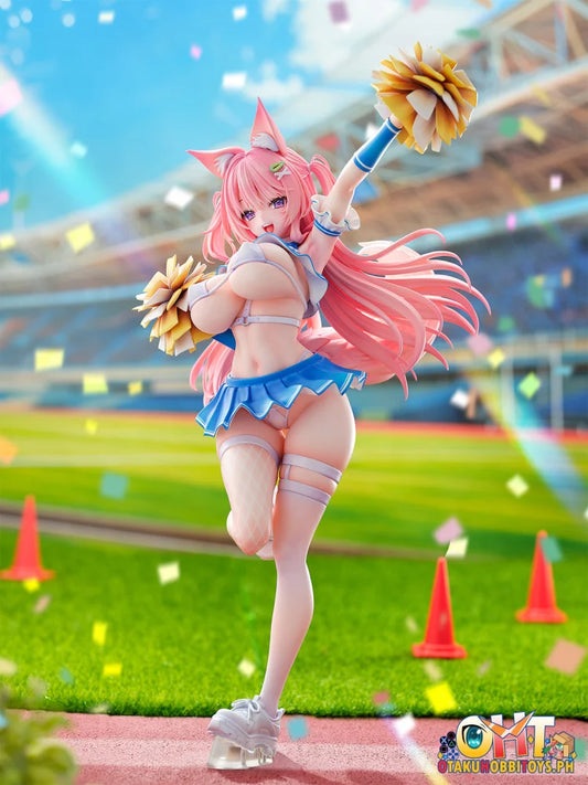 Nocturnas 1/5.5 Kemomimi Cheer girl illustration by Yatanuki Kei DX ver. Scale Figure