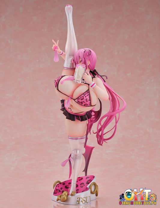 Nocturne Kaenuko Illustration 1/5 Miya-chan Succubus Cheerleader Costume Ver. - Scale Figure