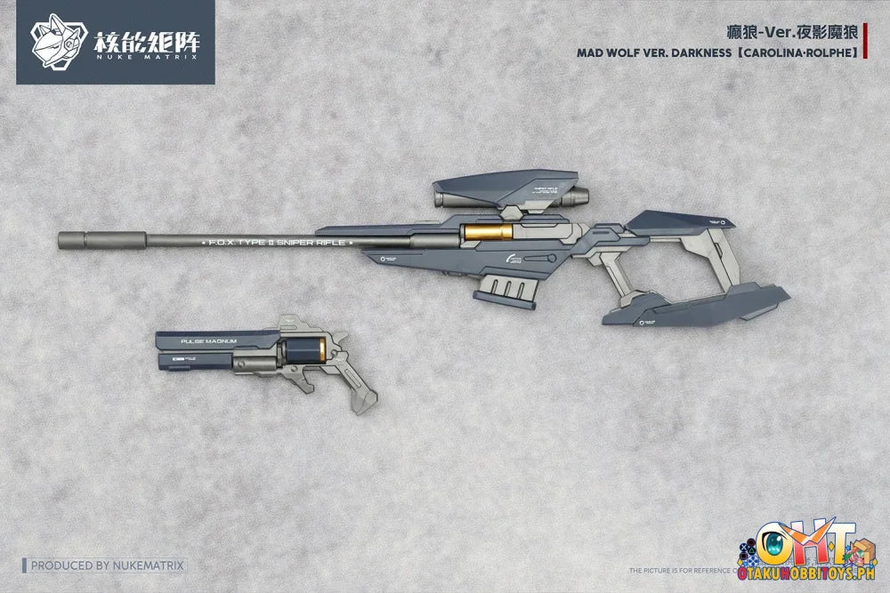 Nuke Matrix 1/12 Mad Wolf Ver. Darkness Carolina-rolphe Model Kit