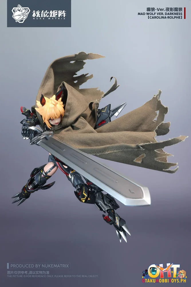 Nuke Matrix 1/12 Mad Wolf Ver. Darkness Carolina-rolphe Model Kit