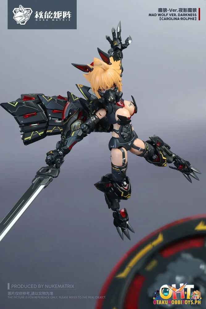 Nuke Matrix 1/12 Mad Wolf Ver. Darkness Carolina-rolphe Model Kit