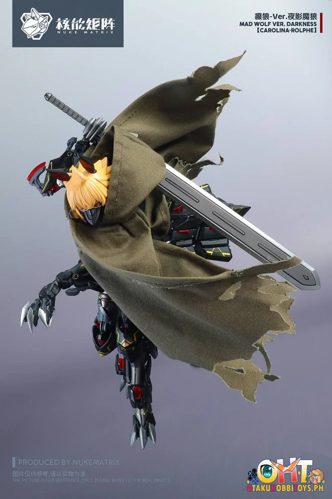 Nuke Matrix 1/12 Mad Wolf Ver. Darkness Carolina-rolphe Model Kit