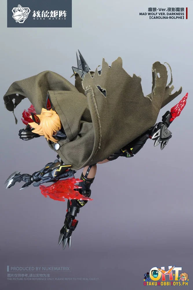 Nuke Matrix 1/12 Mad Wolf Ver. Darkness Carolina-rolphe Model Kit