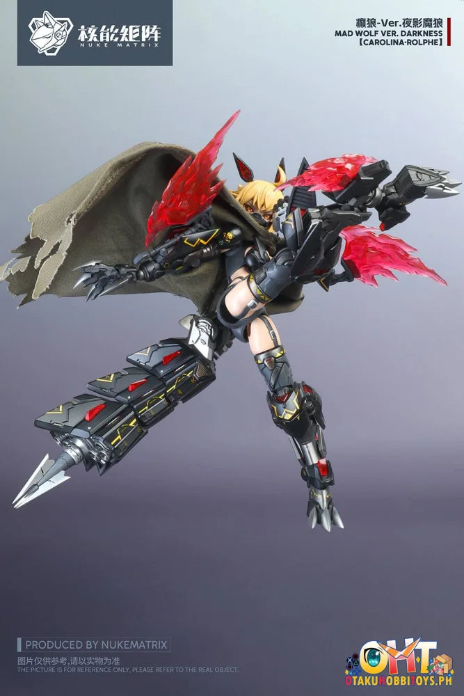 Nuke Matrix 1/12 Mad Wolf Ver. Darkness Carolina-rolphe Model Kit