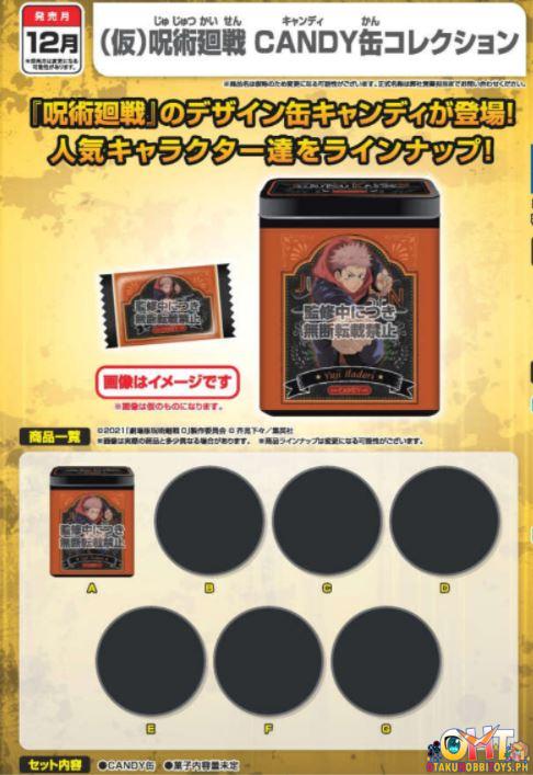 Bandai Jujutsu Kaisen Candy Can Collection (Box of 10)