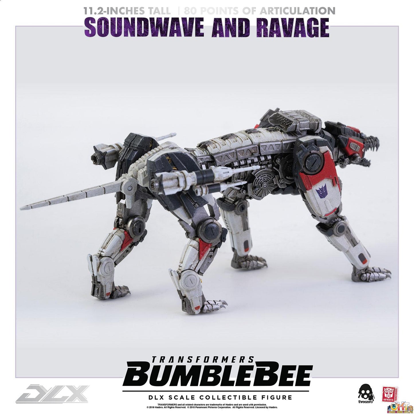 ThreeZero DLX Optimus Soundwave and Ravage