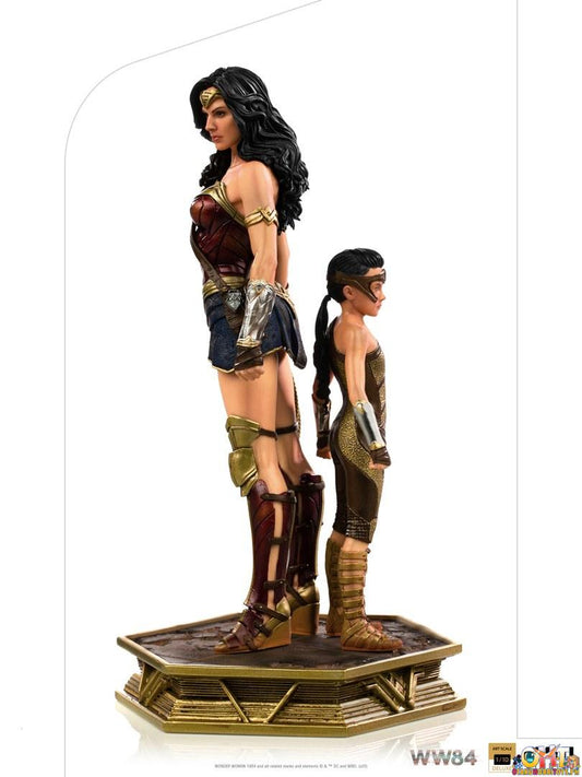 Iron Studios 1/10 Wonder Woman & Young Diana Deluxe Art Scale