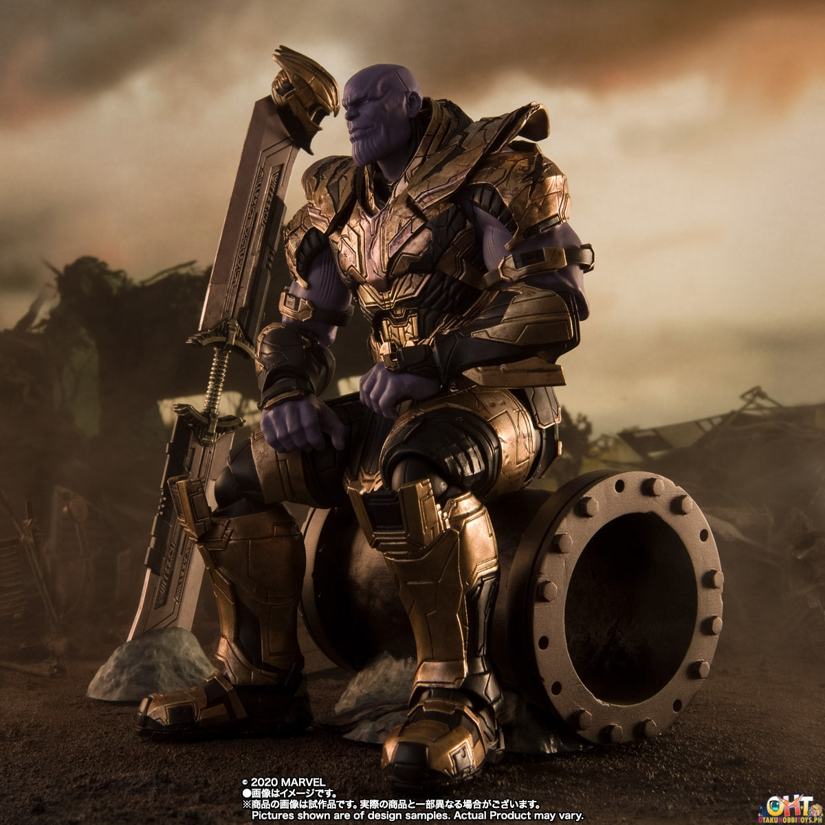 [RE-OFFER] S.H.Figuarts Thanos Final Battle Edition - Avengers: Endgame