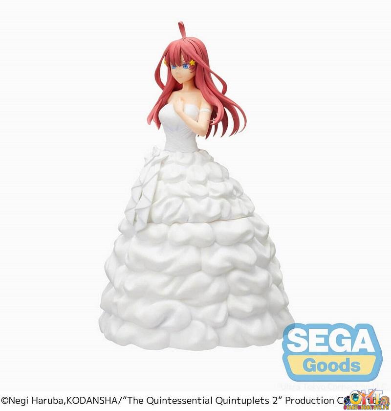 Sega The Quintessential Quintuplets SPM Figure Itsuki Nakano Wedding Dress Ver