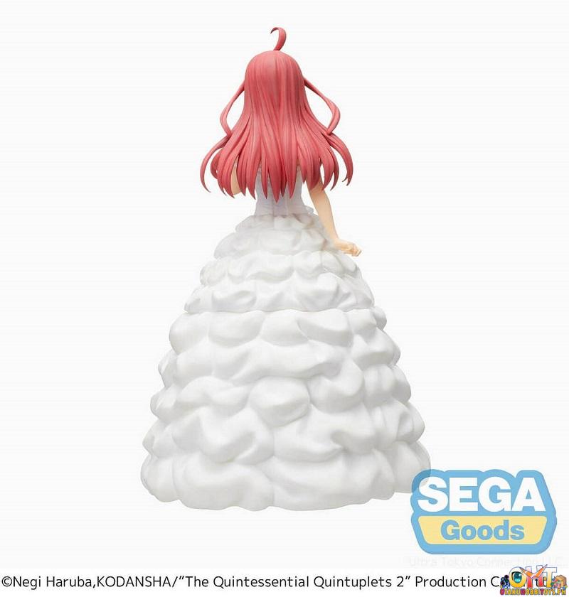 Sega The Quintessential Quintuplets SPM Figure Itsuki Nakano Wedding Dress Ver