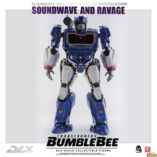 ThreeZero DLX Optimus Soundwave and Ravage