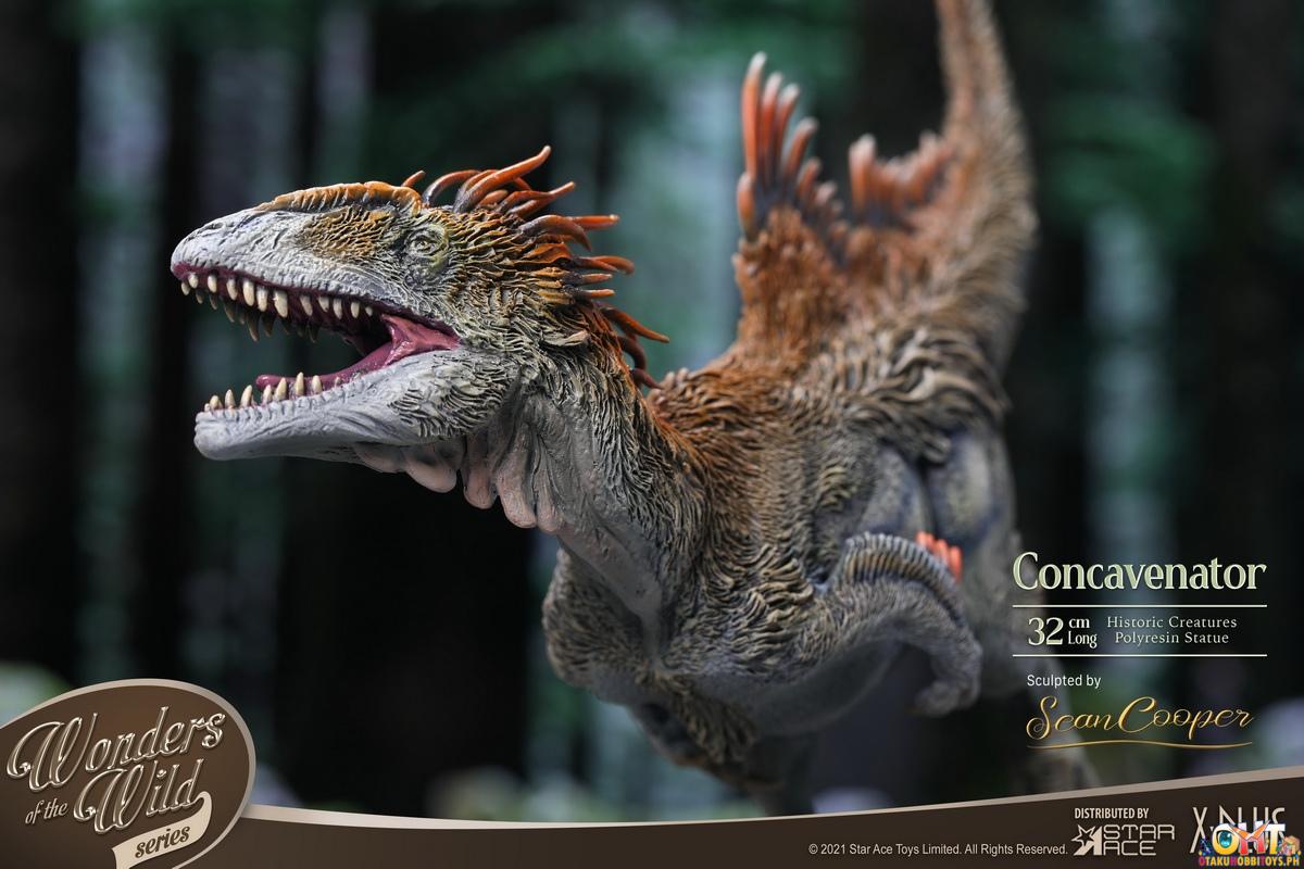 Star Ace Wonders of the Wild Series Concavenator + Fossil Replica Deluxe Ver.