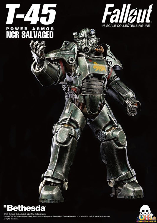 threezero T-45 NCR Salvaged Power Armor