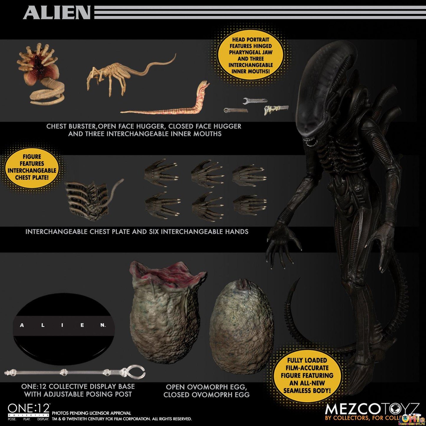 Mezco One:12 Collective Alien