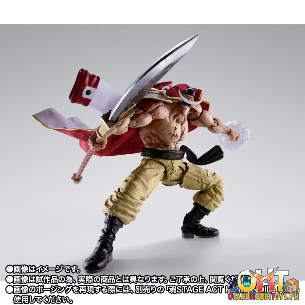 One Piece One Piece S.H.Figuarts EDWARD.NEWGATE -MARINEFORD- - Articulated Figure