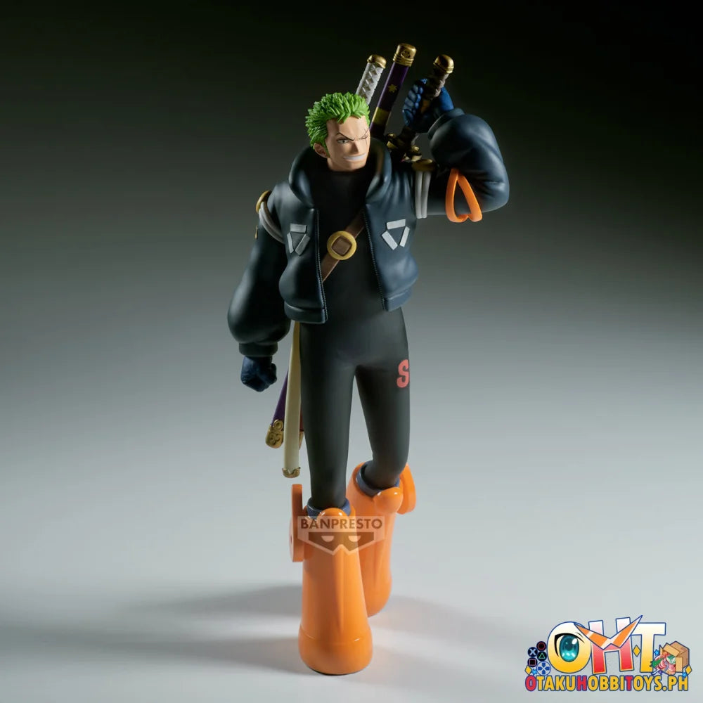One Piece The Shukko-Roronoa Zoro-Ver.egghead Prize Figure
