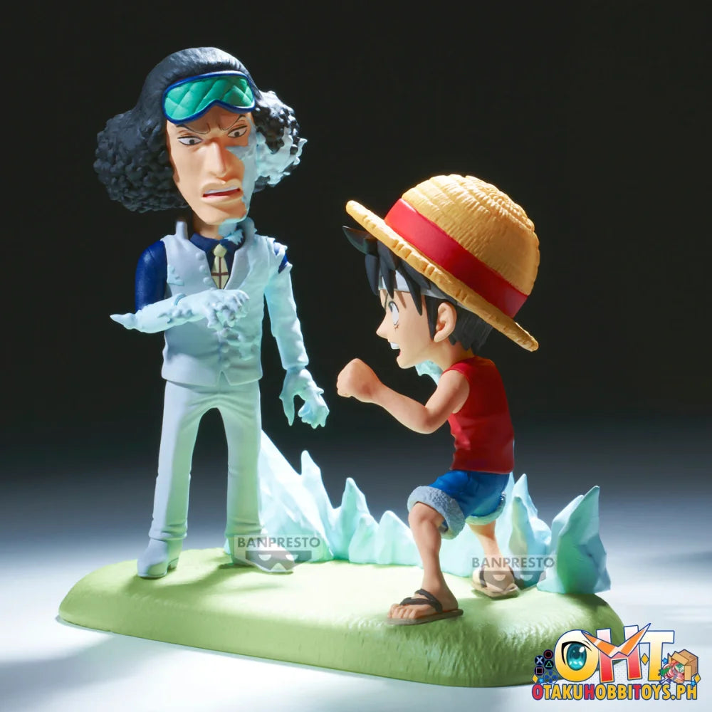 One Piece World Collectable Figure Log Stories-Monkey.d.luffy Vs Kuzan- Prize Figure