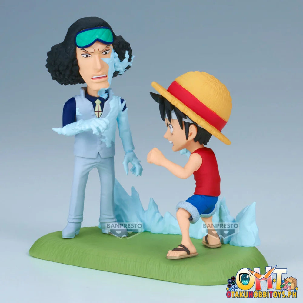 One Piece World Collectable Figure Log Stories-Monkey.d.luffy Vs Kuzan- Prize Figure