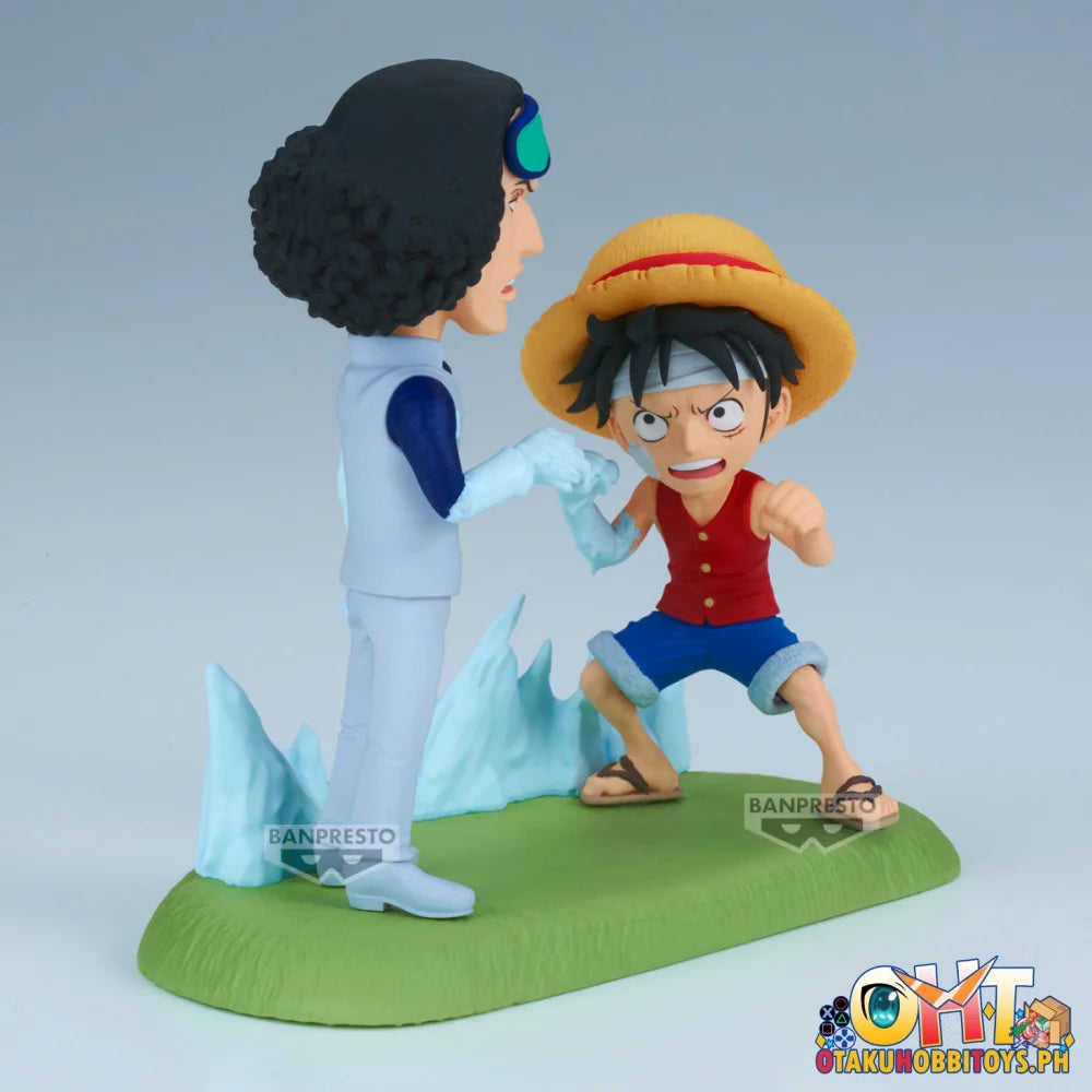 One Piece World Collectable Figure Log Stories-Monkey.d.luffy Vs Kuzan- Prize Figure