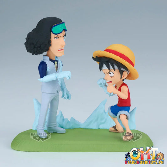 One Piece World Collectable Figure Log Stories-Monkey.d.luffy Vs Kuzan- Prize Figure