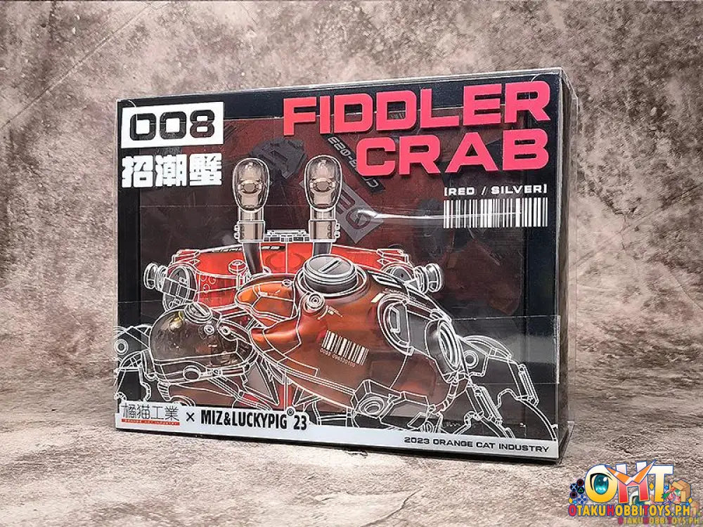 Orange Cat Industry Aquaculture Tank 008: Fiddler Crab (Silver Red)
