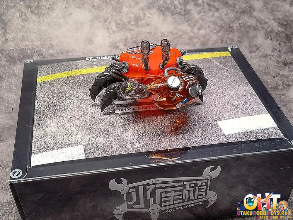 Orange Cat Industry Aquaculture Tank 008: Fiddler Crab (Silver Red)