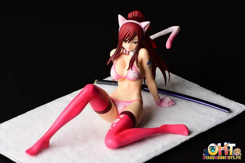 Orca Toys Fairy Tail 1/6 Erza Scarlet Cherry Blossom Cat Gravure_Style Scale Figure