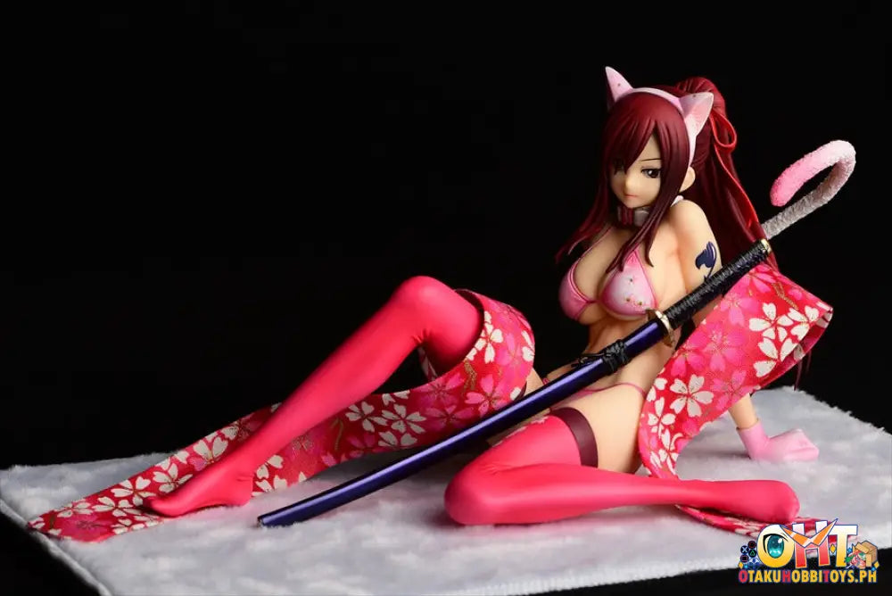 Orca Toys Fairy Tail 1/6 Erza Scarlet Cherry Blossom Cat Gravure_Style Scale Figure