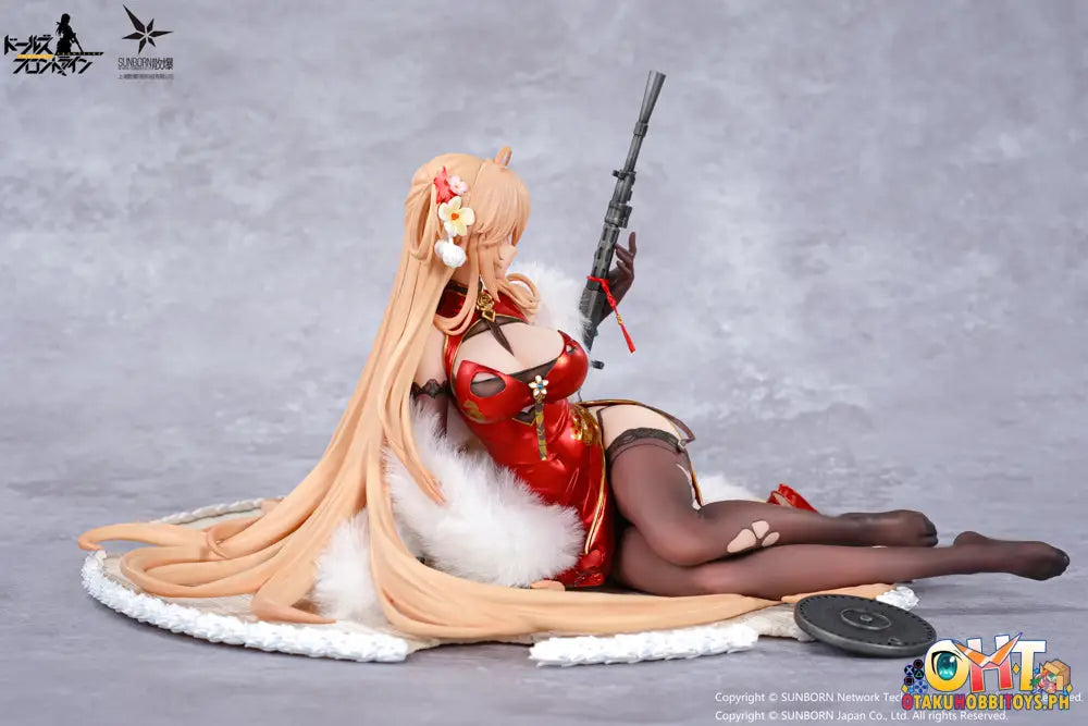 Otakutoys Girls’ Frontline 1/7 Dp28 Coiled Morning Glory Heavy Damage Ver. Scale Figure