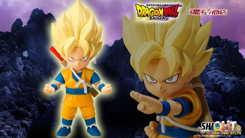 P-Bandai S.h.figuarts Super Saiyan Son Goku (Mini) -Daima- Articulated Figure