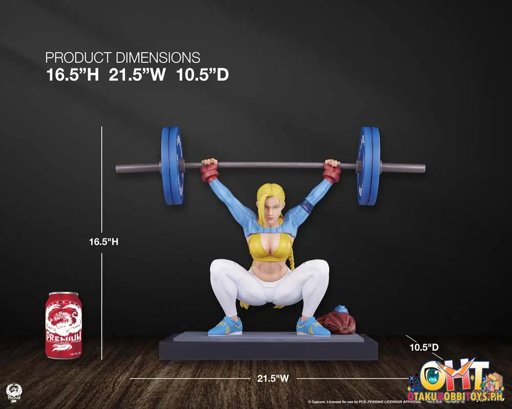 Pcs Collectibles Street Fighter Premier Series 1/4 Cammy Powerlifting Alpha Ver. Scale Figure