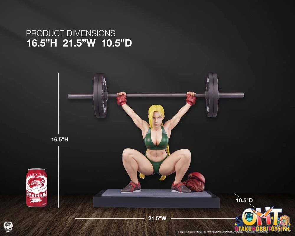 Pcs Collectibles Street Fighter Premier Series 1/4 Cammy Powerlifting Classic Ver. Scale Figure