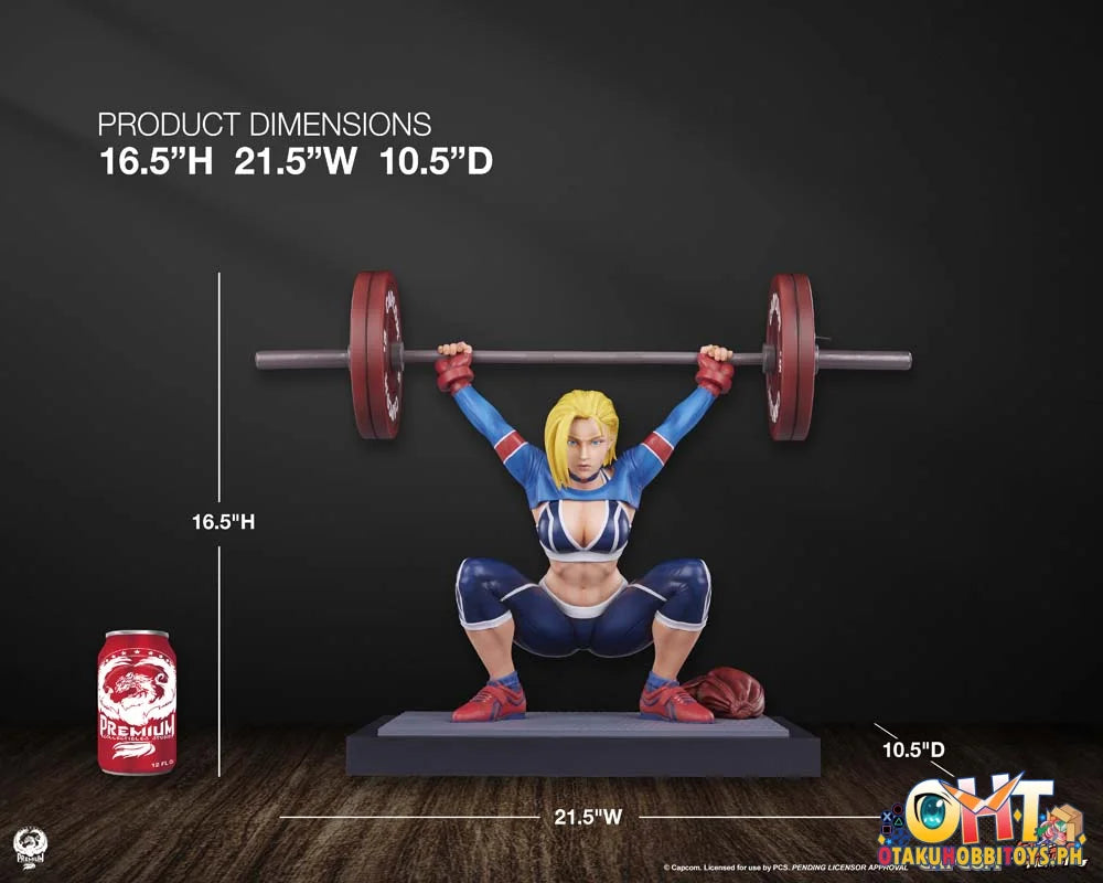 Pcs Collectibles Street Fighter Premier Series 1/4 Cammy Powerlifting Sf6 Ver. Scale Figure
