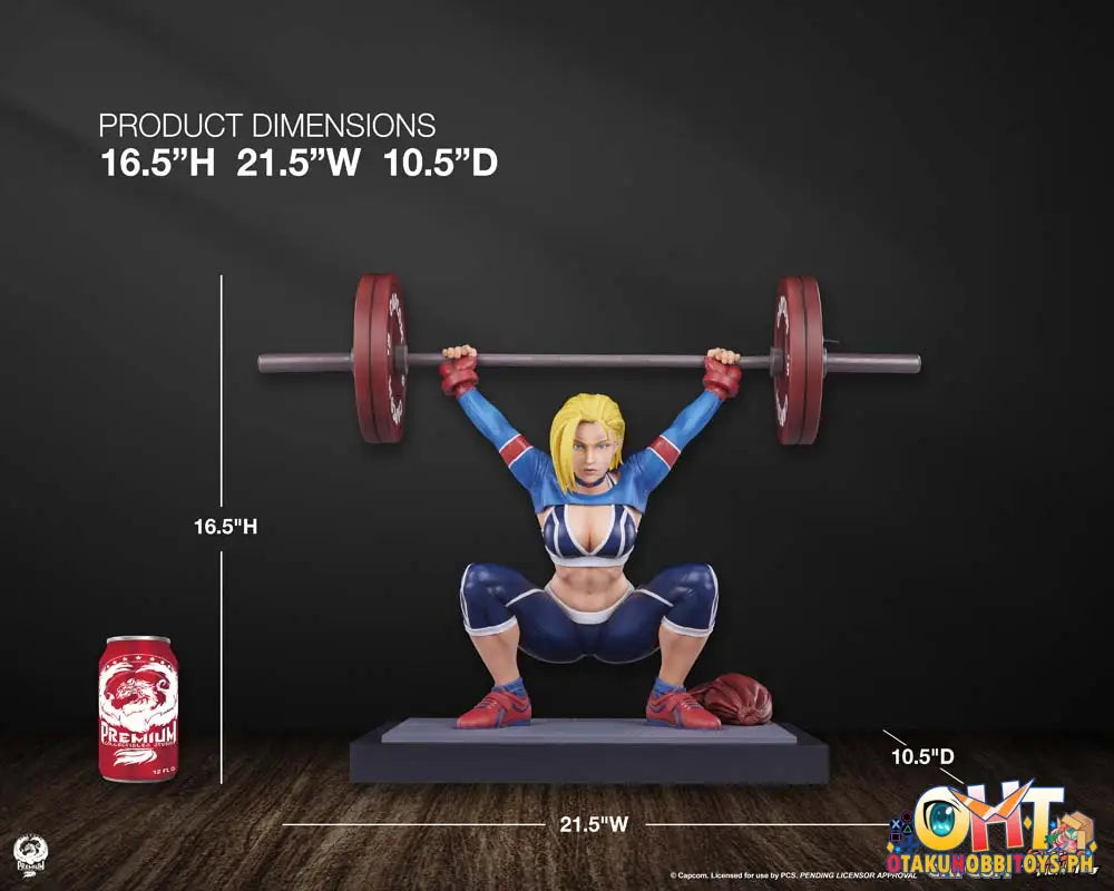 Pcs Collectibles Street Fighter Premier Series 1/4 Cammy Powerlifting Sf6 Ver. Scale Figure