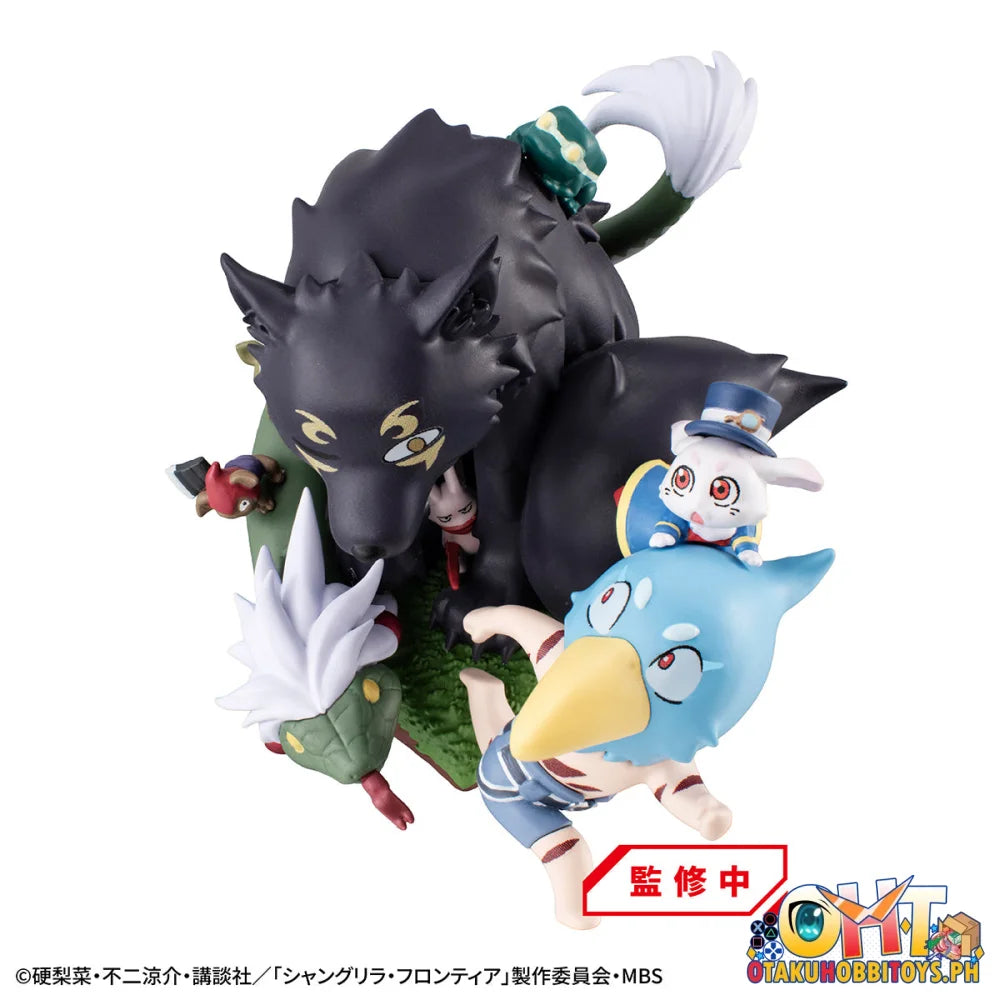 Petitramaex Shangri-La Frontier Vs Monster Diorama Collection Set With Gift Trading Figure