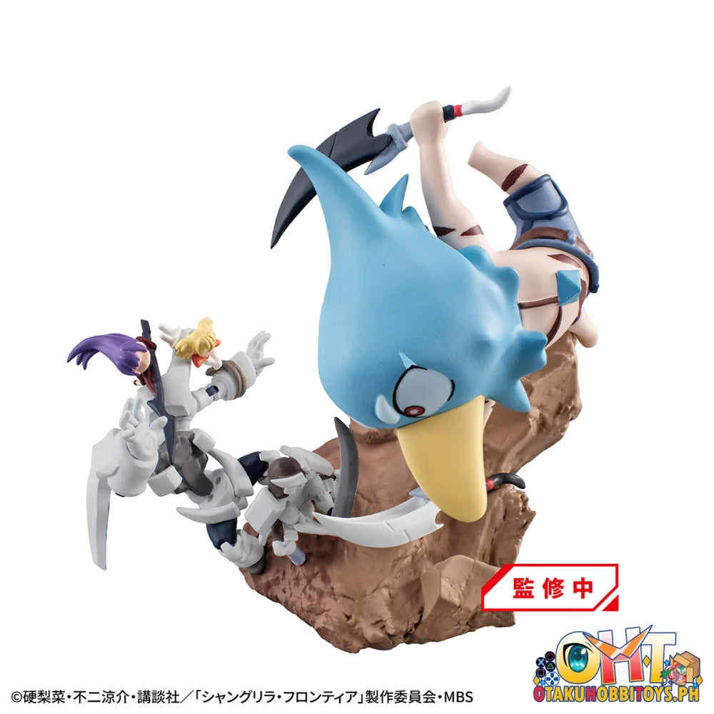 Petitramaex Shangri-La Frontier Vs Monster Diorama Collection Set With Gift Trading Figure