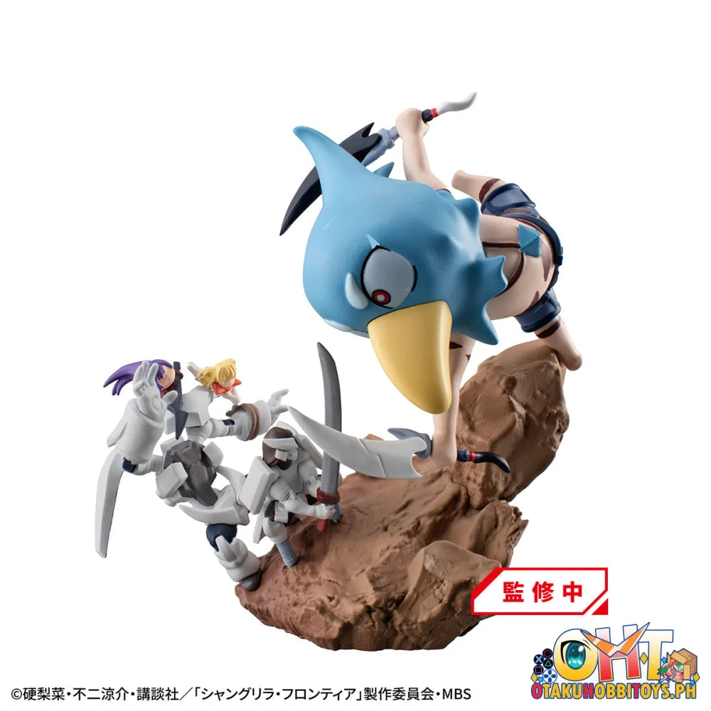 Petitramaex Shangri-La Frontier Vs Monster Diorama Collection Set With Gift Trading Figure